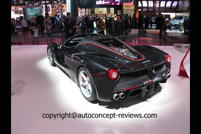 Ferrari LaFerrari Aperta Hy Kers Mild Hybrid Supercar 